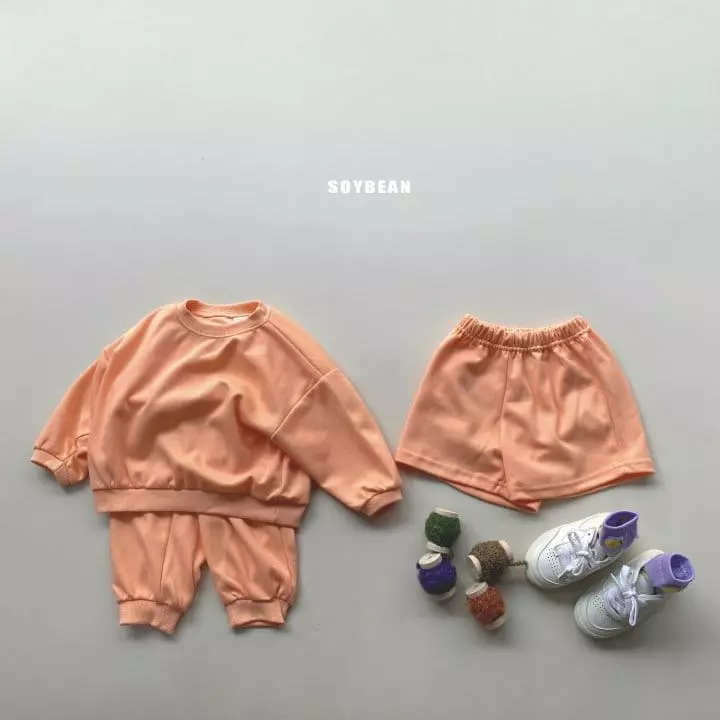 Soybean - Korean Children Fashion - #minifashionista - Top Pants Shorts Set