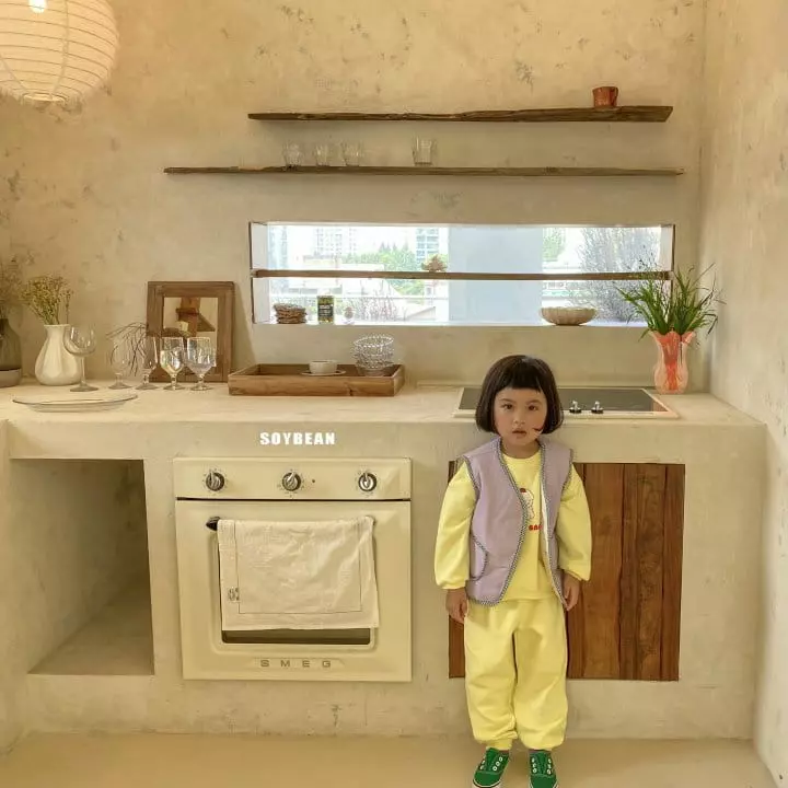 Soybean - Korean Children Fashion - #minifashionista - Cut Top Bottom Set - 11