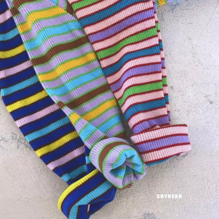 Soybean - Korean Children Fashion - #minifashionista - Bokgo Stripes Tee - 5