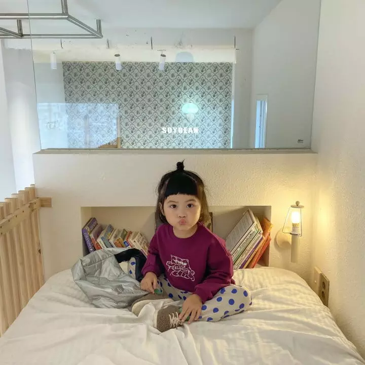 Soybean - Korean Children Fashion - #minifashionista - Celeb Sweatshirt - 12