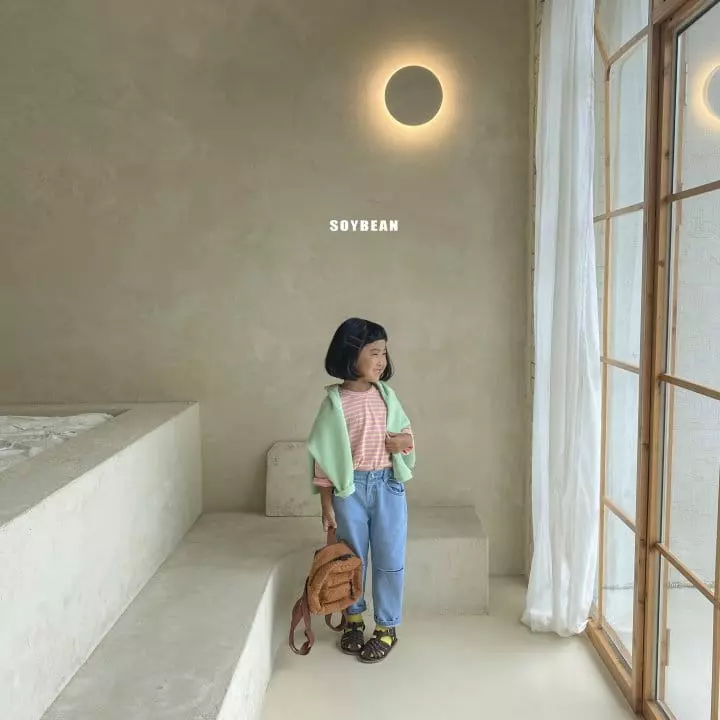 Soybean - Korean Children Fashion - #minifashionista - Vivid Stripes Tee - 10