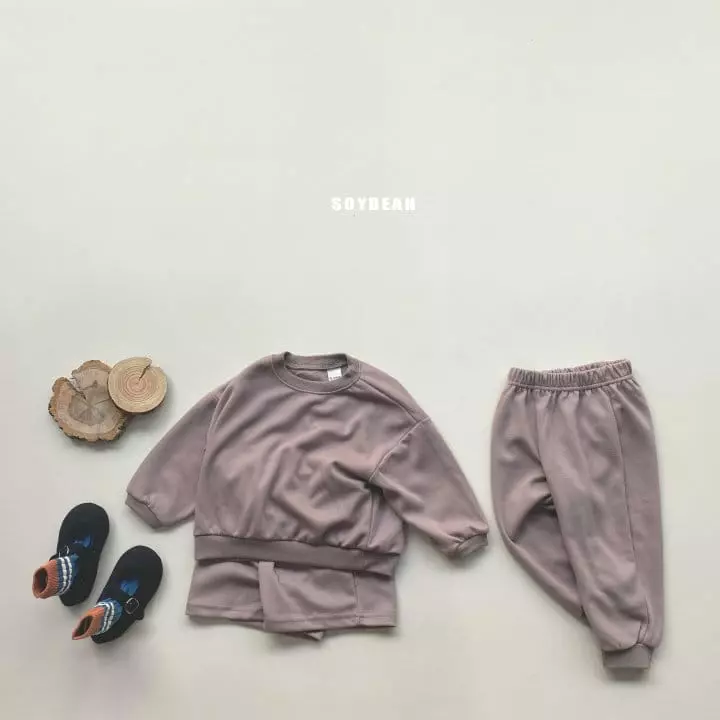 Soybean - Korean Children Fashion - #prettylittlegirls - Top Pants Shorts Set - 2