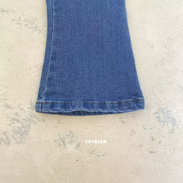 Soybean - Korean Children Fashion - #prettylittlegirls - Span Bootscut Jeans - 7