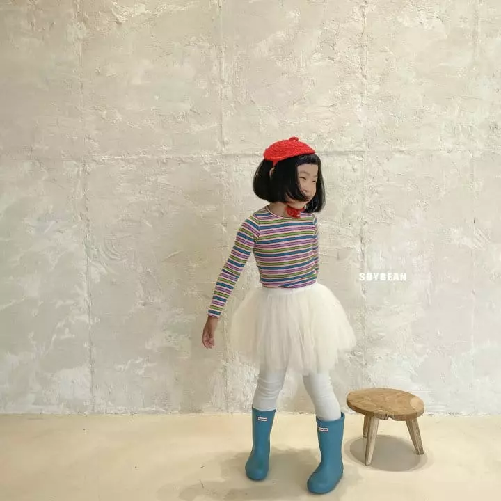 Soybean - Korean Children Fashion - #stylishchildhood - Bokgo Stripes Tee - 9