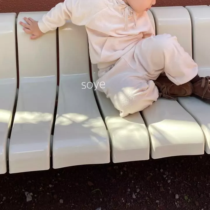 Soye - Korean Children Fashion - #Kfashion4kids - Terry Hoody Top Bottom Set - 7