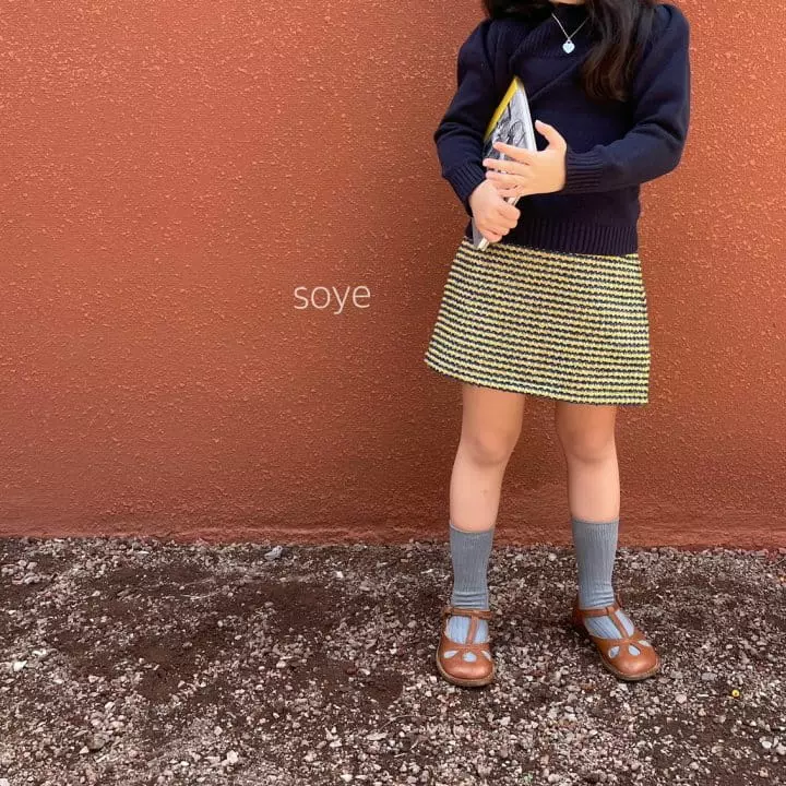 Soye - Korean Children Fashion - #childofig - Wave Knit Tee - 11