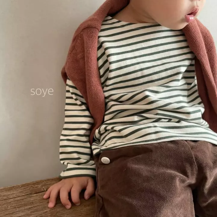 Soye - Korean Children Fashion - #childofig - Eden Stripes Tee - 9