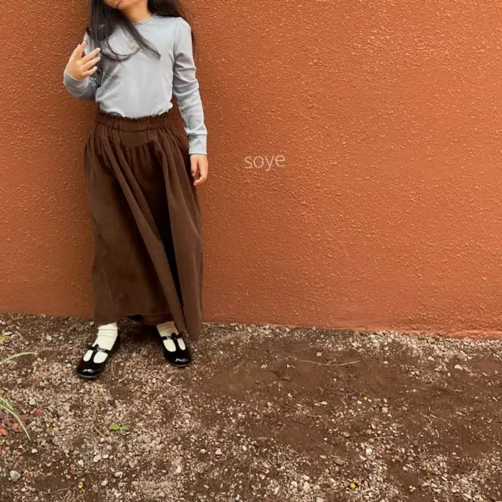 Soye - Korean Children Fashion - #childofig - Corduroy Currot Pants - 8