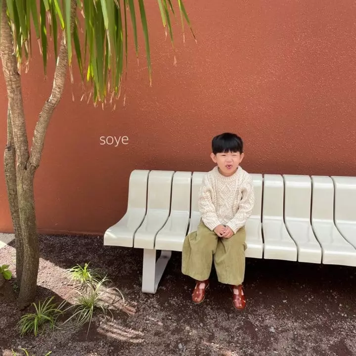 Soye - Korean Children Fashion - #childofig - Velvet Pants