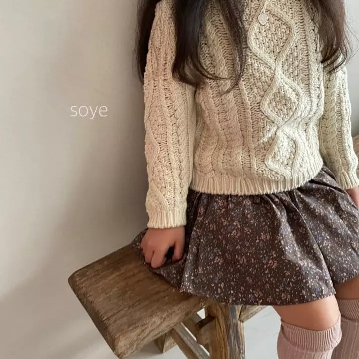 Soye - Korean Children Fashion - #childrensboutique - Twist Knit Tee - 6