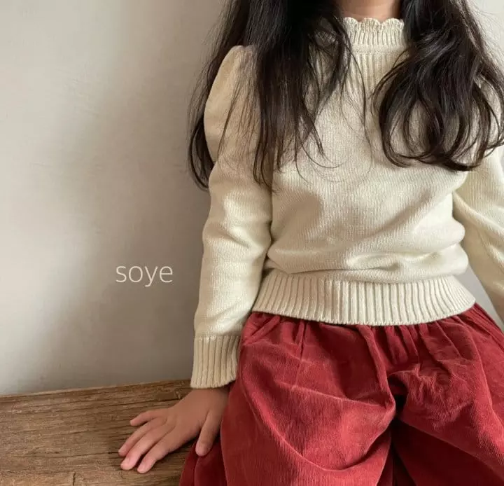 Soye - Korean Children Fashion - #fashionkids - Wave Knit Tee