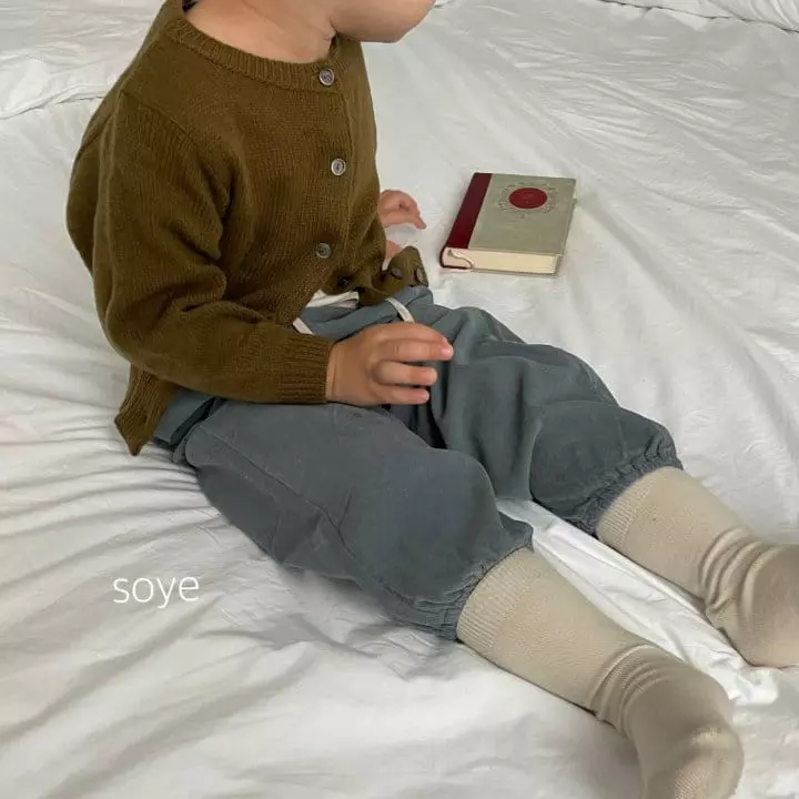 Soye - Korean Children Fashion - #kidsshorts - Corduroy Pants - 10