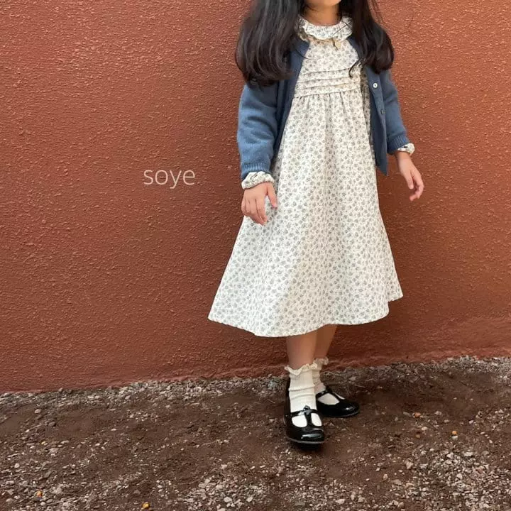 Soye - Korean Children Fashion - #kidsstore - Corduroy Pintuck One-piece