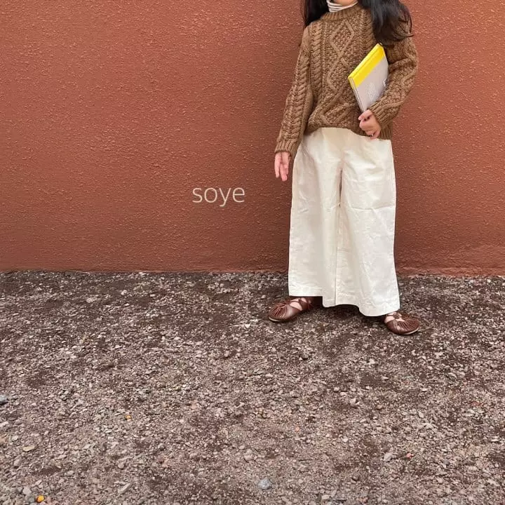 Soye - Korean Children Fashion - #kidsstore - Twist Knit Tee - 11