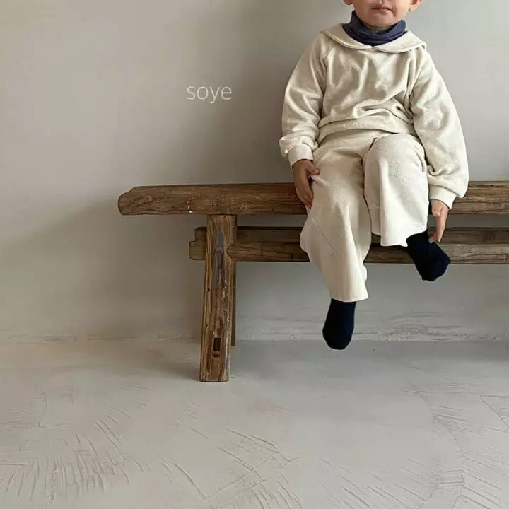 Soye - Korean Children Fashion - #kidsstore - Terry Sailor Top Bottom Set - 6