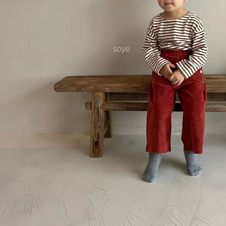 Soye - Korean Children Fashion - #kidzfashiontrend - Eden Stripes Tee - 3