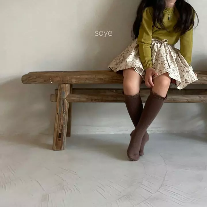 Soye - Korean Children Fashion - #littlefashionista - Wave Knit Tee - 6