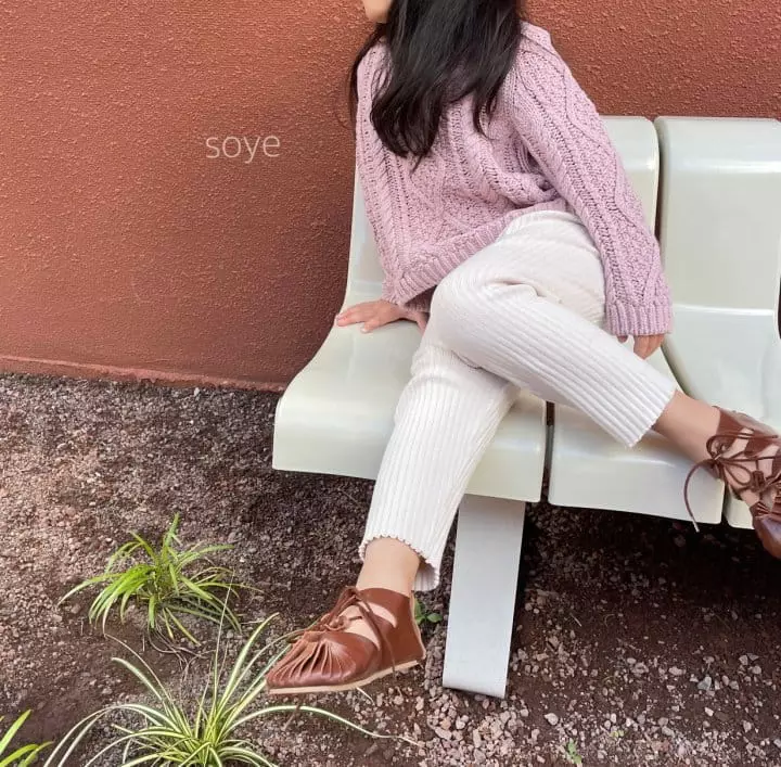 Soye - Korean Children Fashion - #magicofchildhood - Twist Knit Tee