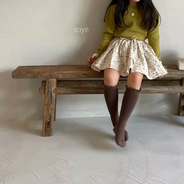 Soye - Korean Children Fashion - #minifashionista - Wave Knit Tee - 8
