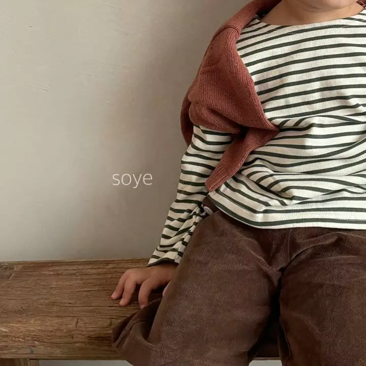 Soye - Korean Children Fashion - #minifashionista - Eden Stripes Tee - 7