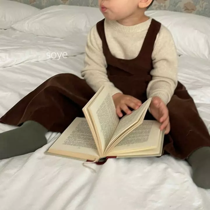 Soye - Korean Children Fashion - #toddlerclothing - Sadle Knit Tee - 9