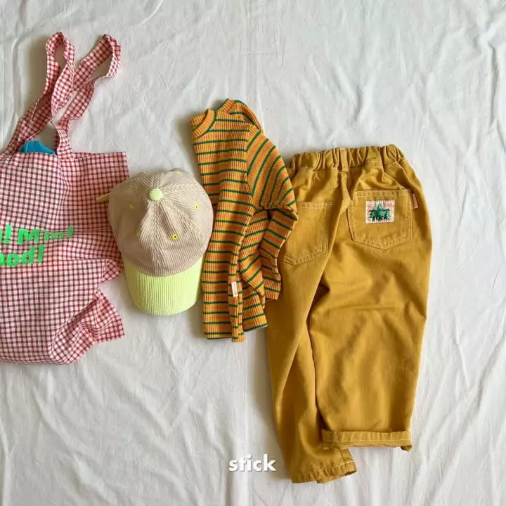 Stick - Korean Children Fashion - #Kfashion4kids - Check Eco Bag - 7