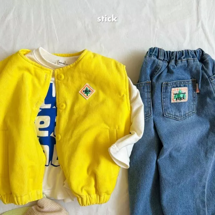 Stick - Korean Children Fashion - #childofig - Blue Jeans with Mom - 5
