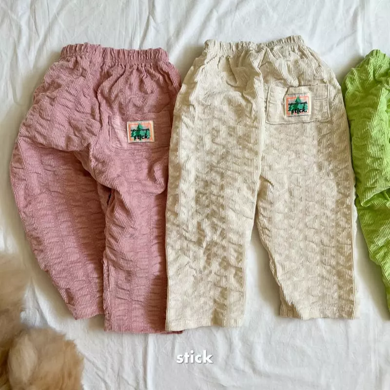 Stick - Korean Children Fashion - #childofig - Rib Play Pants