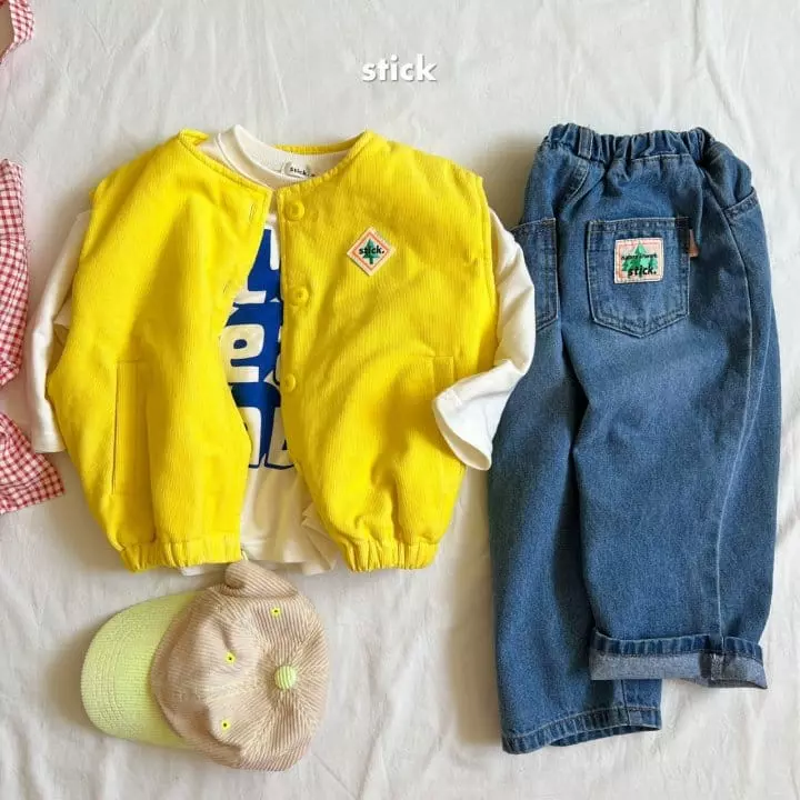 Stick - Korean Children Fashion - #childrensboutique - Blue Jeans with Mom - 6