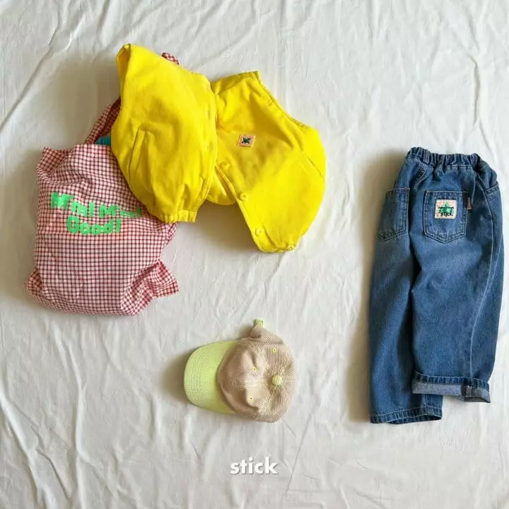 Stick - Korean Children Fashion - #designkidswear - Blue Jeans with Mom - 7