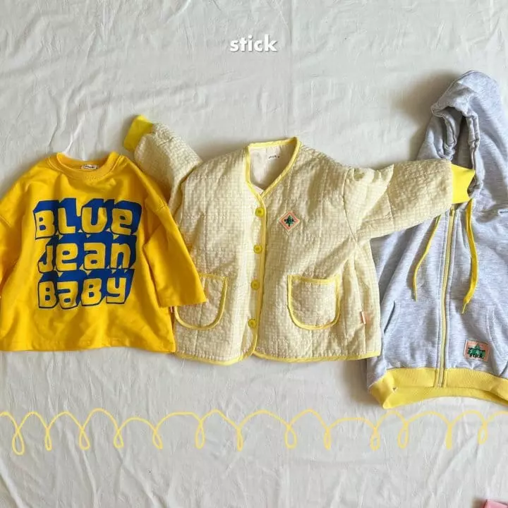 Stick - Korean Children Fashion - #designkidswear - Blue Jeans Baby Tee with Mom - 6