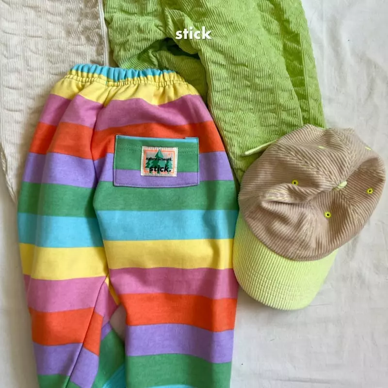 Stick - Korean Children Fashion - #designkidswear - Rainbow Pants - 2