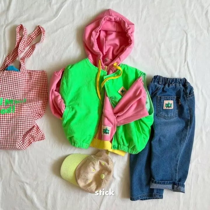 Stick - Korean Children Fashion - #discoveringself - Blue Jeans with Mom - 8