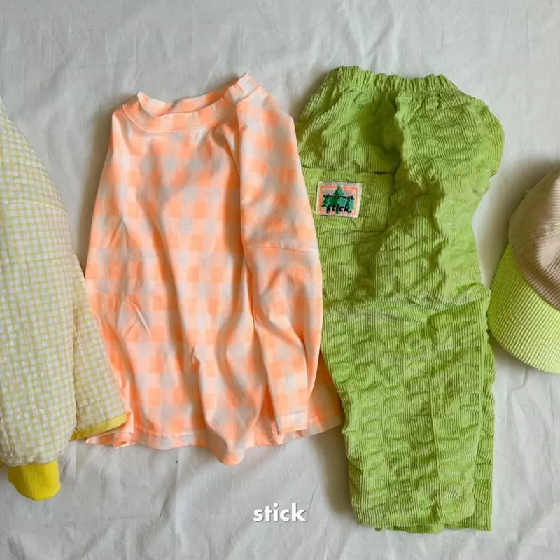 Stick - Korean Children Fashion - #designkidswear - Rib Play Pants - 4