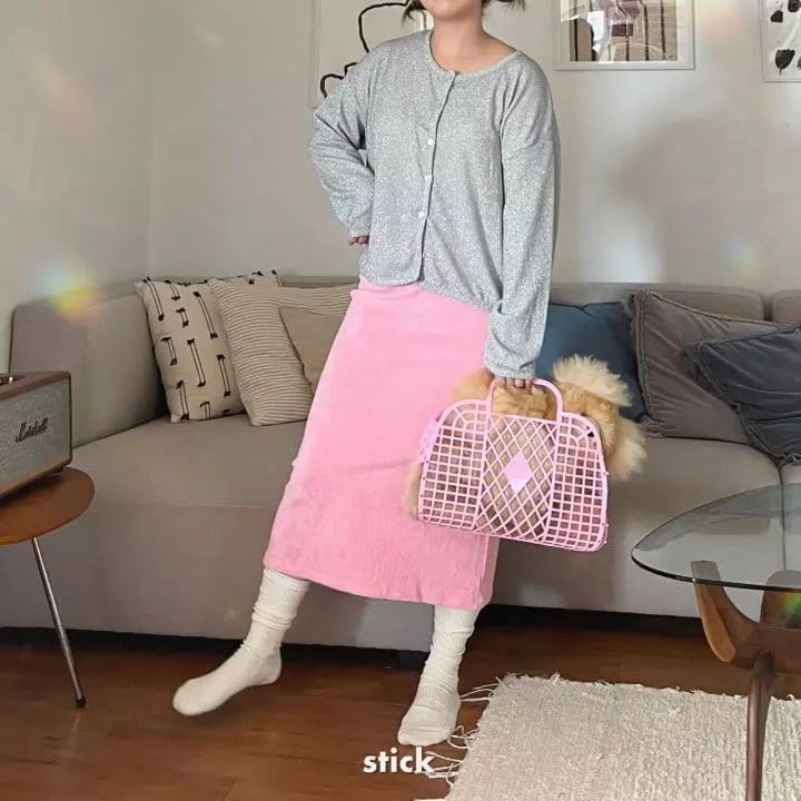 Stick - Korean Children Fashion - #fashionkids - Gliter Cardigan with Mom - 7