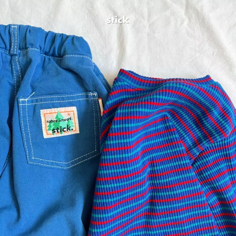 Stick - Korean Children Fashion - #kidsshorts - Mom Play Ground Pants - 4