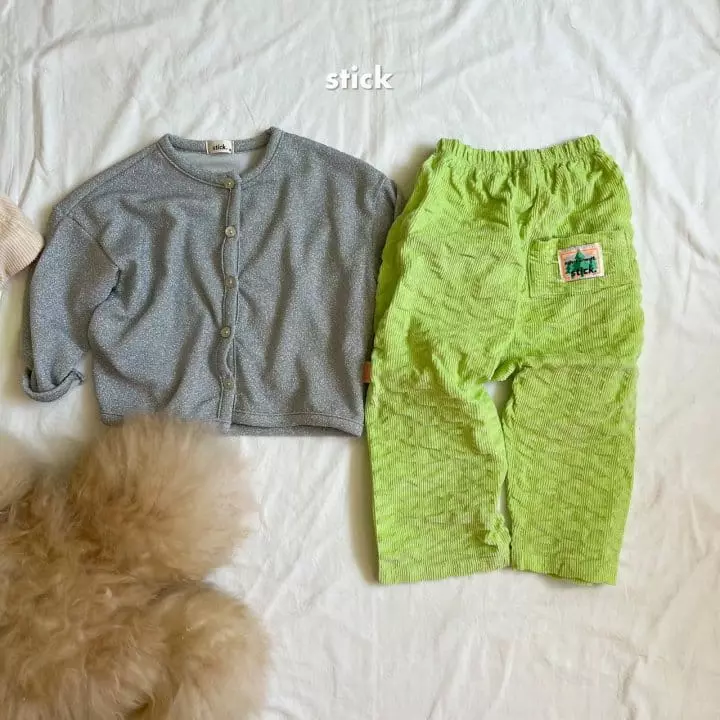 Stick - Korean Children Fashion - #kidzfashiontrend - Gliter Cardigan with Mom - 10