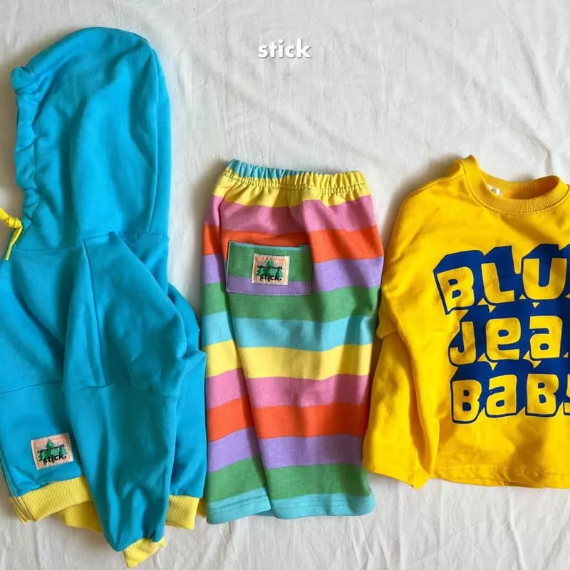 Stick - Korean Children Fashion - #kidzfashiontrend - Rainbow Pants - 7