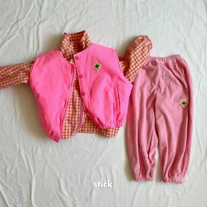 Stick - Korean Children Fashion - #magicofchildhood - Terry Pants - 7