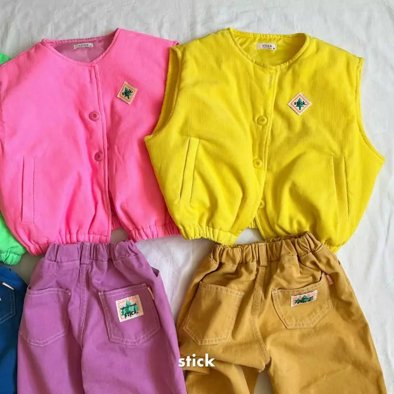 Stick - Korean Children Fashion - #magicofchildhood - Play Ground Pants - 7