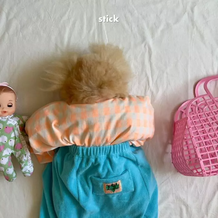 Stick - Korean Children Fashion - #minifashionista - Terry Pants - 8