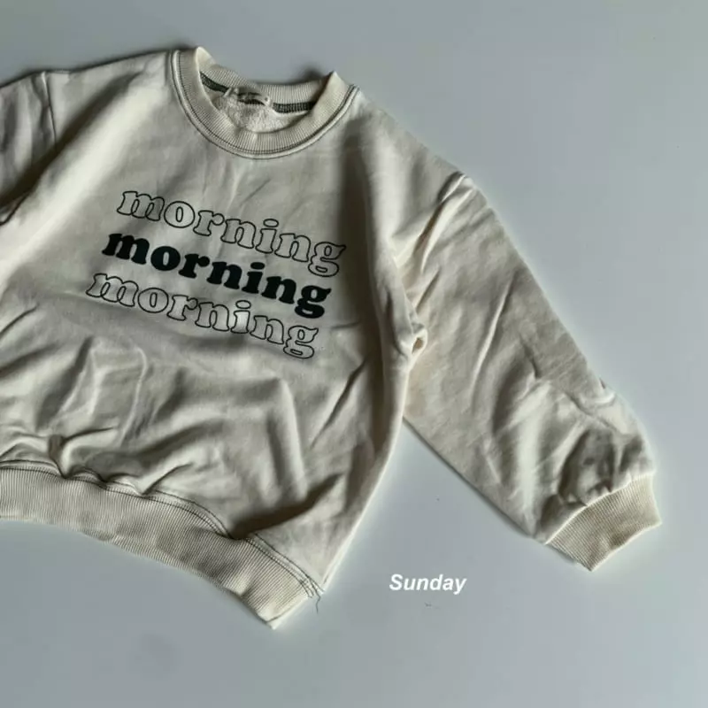 Sunday Closet - Korean Children Fashion - #childrensboutique - Morning Sweatshirt - 11