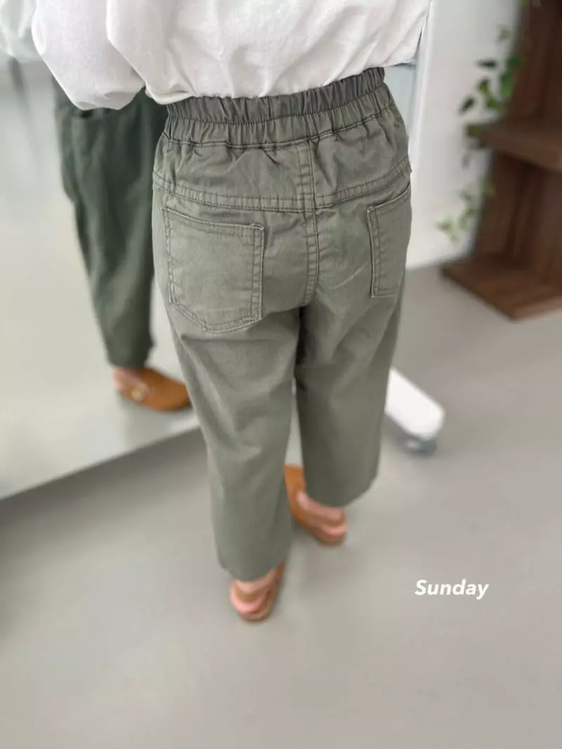 Sunday Closet - Korean Children Fashion - #designkidswear - Cotton Pants - 9
