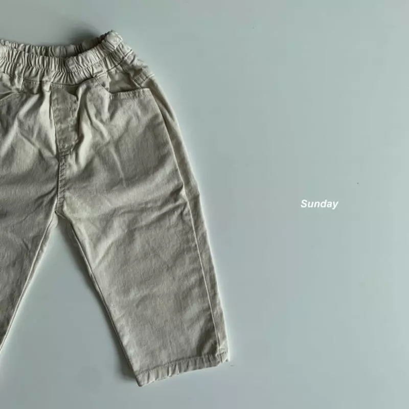 Sunday Closet - Korean Children Fashion - #kidsshorts - Cotton Pants - 12