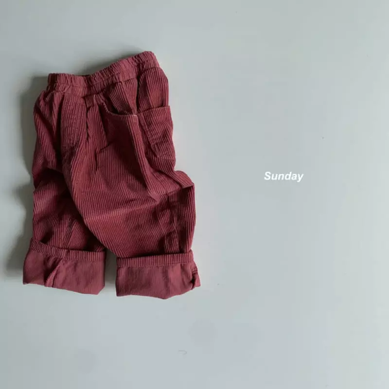 Sunday Closet - Korean Children Fashion - #kidzfashiontrend - Pick Rib Pants - 7