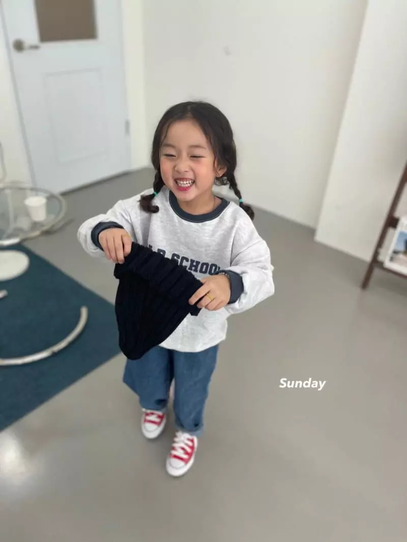 Sunday Closet - Korean Children Fashion - #littlefashionista - Old School Sweatshirt - 6
