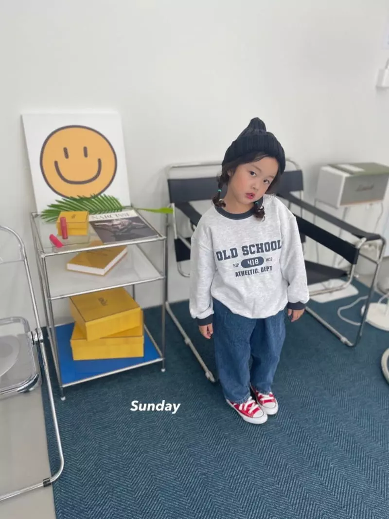 Sunday Closet - Korean Children Fashion - #minifashionista - Old School Sweatshirt - 8
