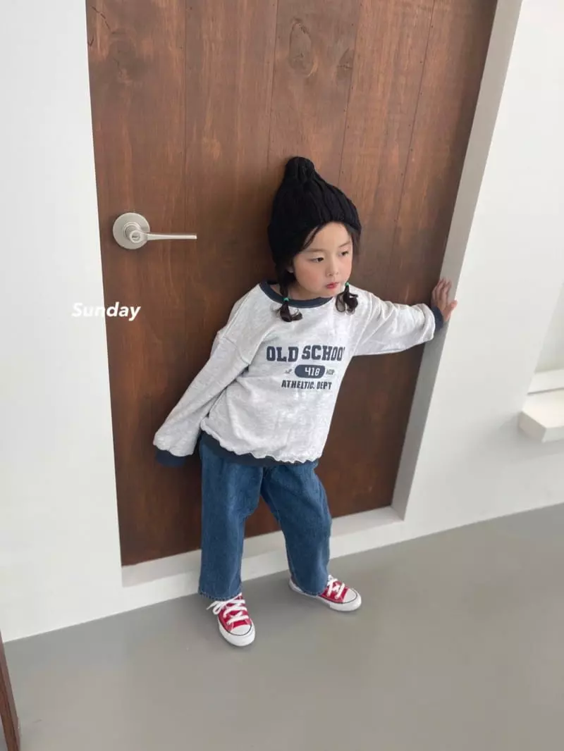 Sunday Closet - Korean Children Fashion - #prettylittlegirls - Old School Sweatshirt - 9