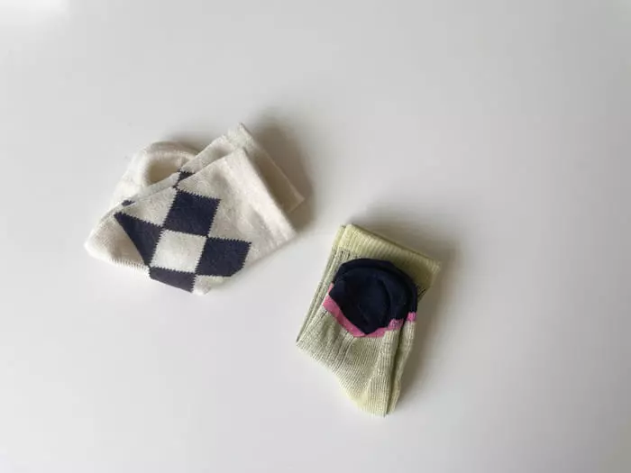 Teamand - Korean Children Fashion - #stylishchildhood - Berlin Socks Set - 4