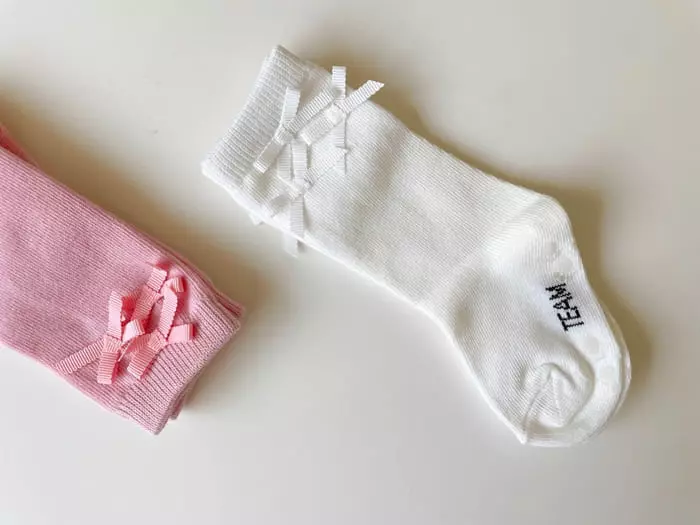 Teamand - Korean Children Fashion - #kidsshorts - Small Ribbon Knee Socks - 5